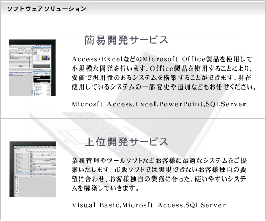 ソフトウェアソリューション